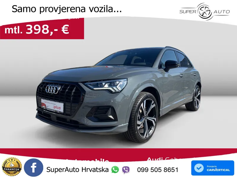 Audi Q3 40 TFSI (190 KS) quattro S tronic LED+GR SJED+ACC