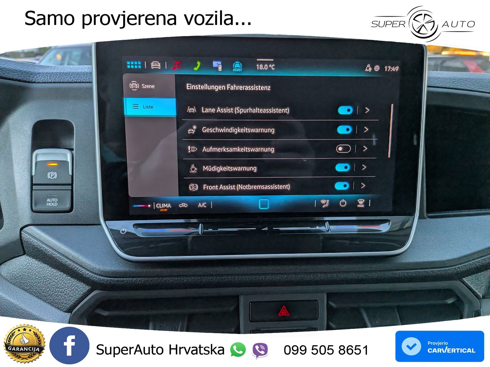 Volkswagen Crafter hoch/lang Aut. Navi Virtual AHK 1-Hand 177 KS
