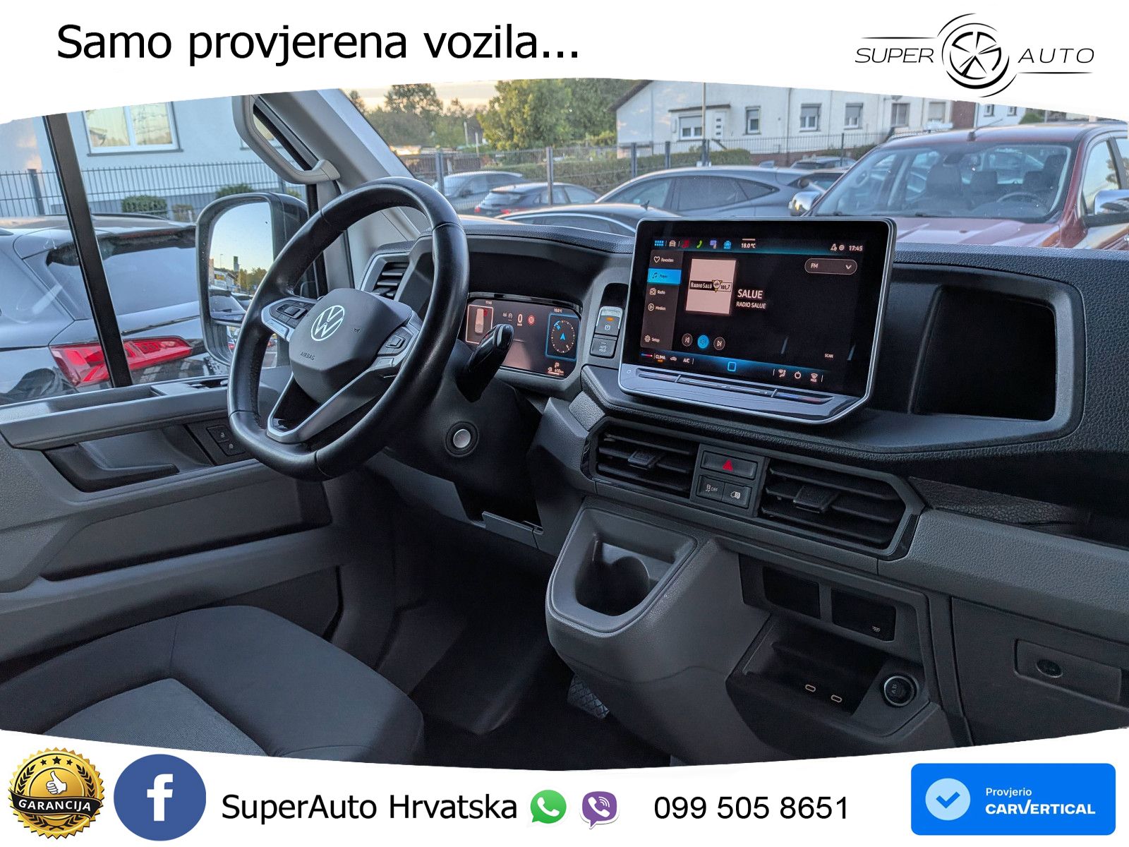 Volkswagen Crafter hoch/lang Aut. Navi Virtual AHK 1-Hand 177 KS