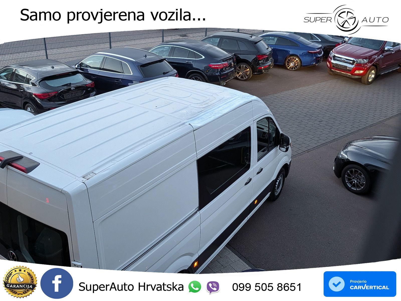 Volkswagen Crafter hoch/lang Aut. Navi Virtual AHK 1-Hand 177 KS