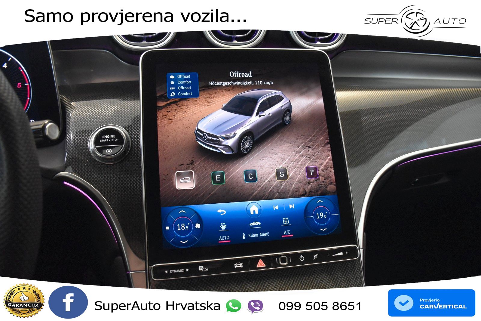 Mercedes GLC 220d (197 KS) 4MATIC 9G-TRONIC AMG LED+GR SJED+ACC