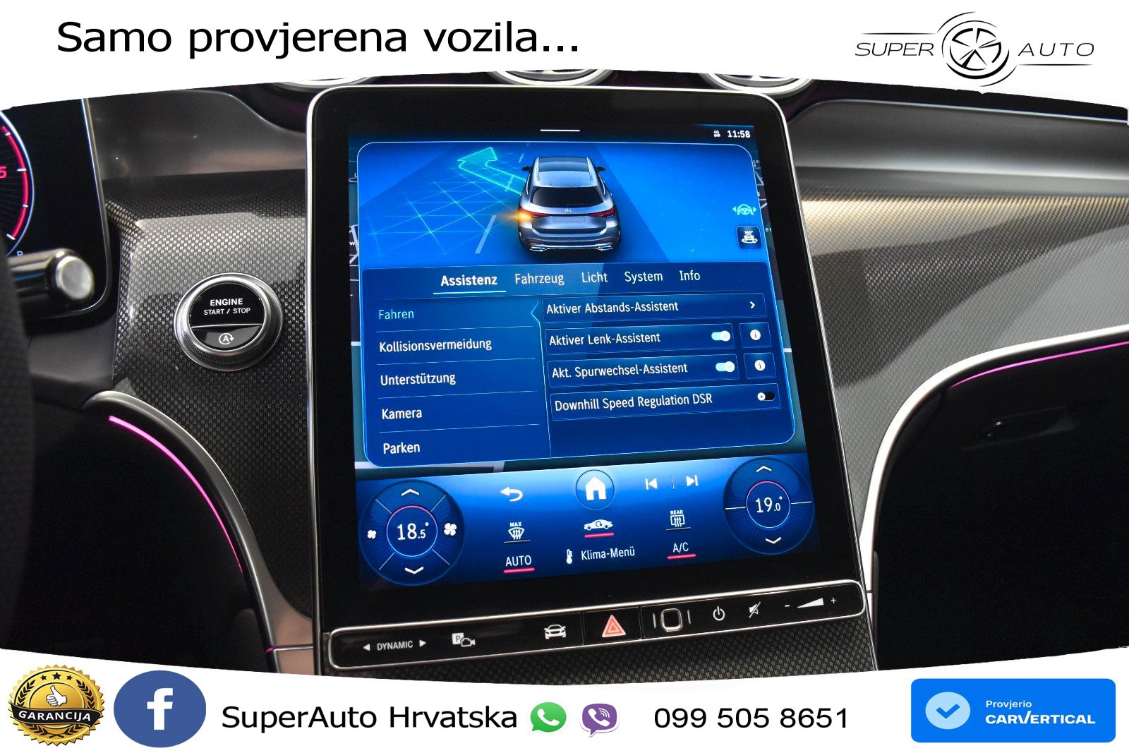 Mercedes GLC 220d (197 KS) 4MATIC 9G-TRONIC AMG LED+GR SJED+ACC