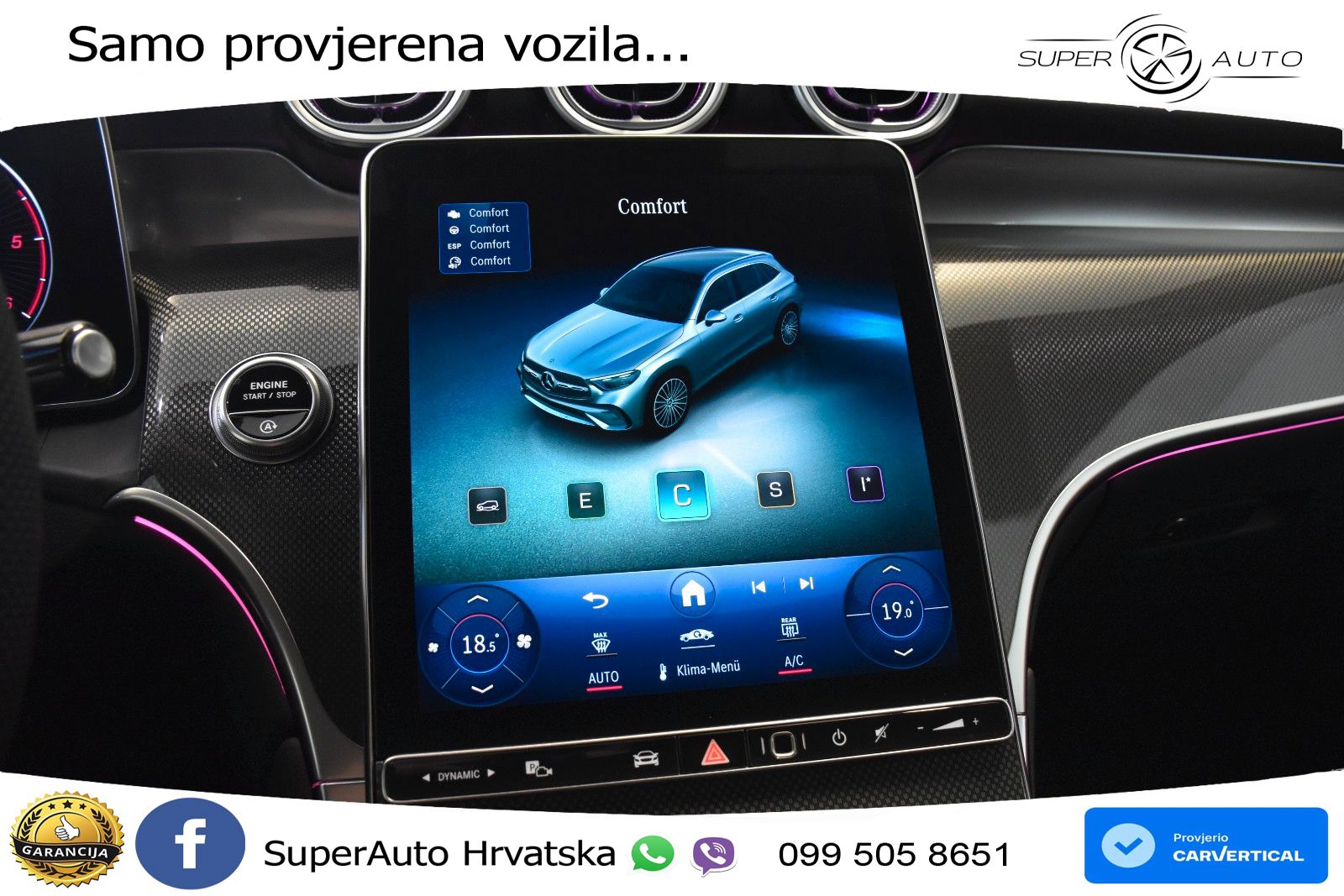 Mercedes GLC 220d (197 KS) 4MATIC 9G-TRONIC AMG LED+GR SJED+ACC