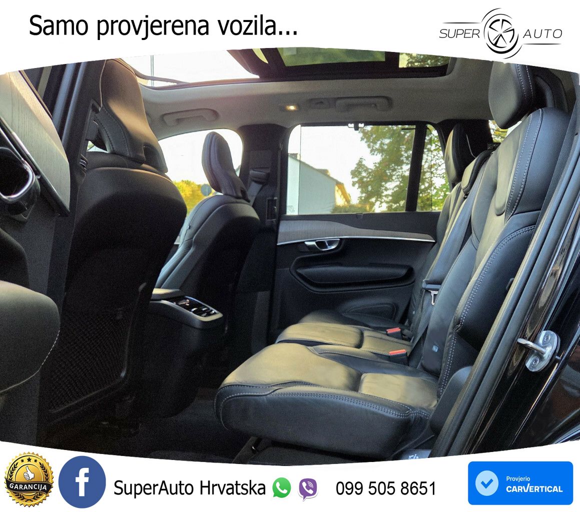 Volvo XC90 2.0 B5 Diesel AWD Automatic ZRAČNI+ACC+GR SJED+KAM+PANO