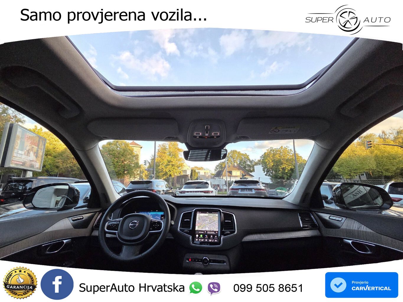 Volvo XC90 2.0 B5 Diesel AWD Automatic ZRAČNI+ACC+GR SJED+KAM+PANO