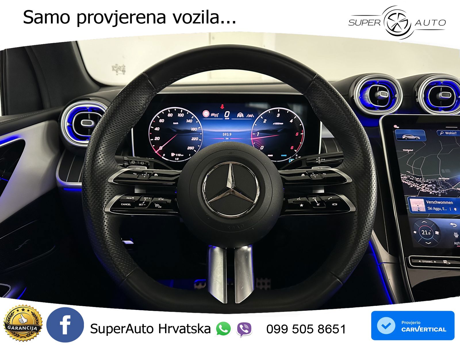 Mercedes GLC 300d (269 KS) 4MATIC 9G-TRONIC AMG ACC+GR SJED+360+PANO