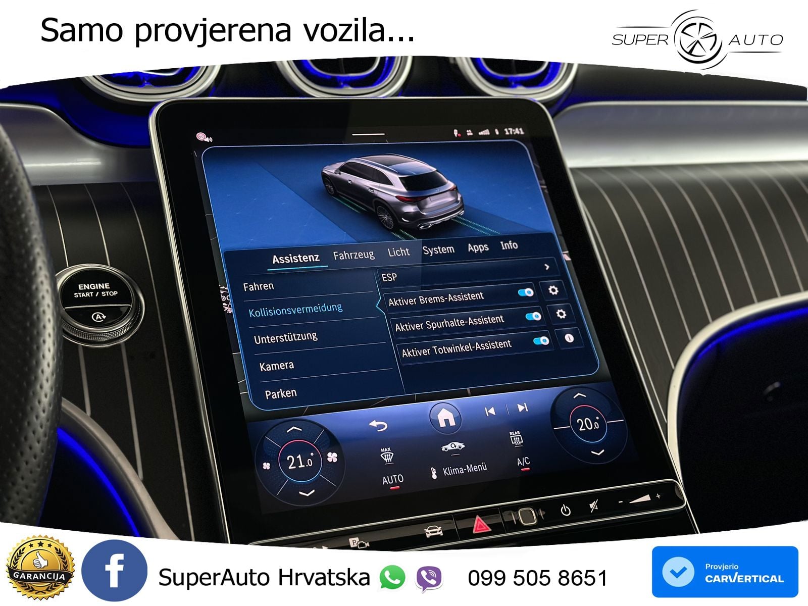 Mercedes GLC 300d (269 KS) 4MATIC 9G-TRONIC AMG ACC+GR SJED+360+PANO