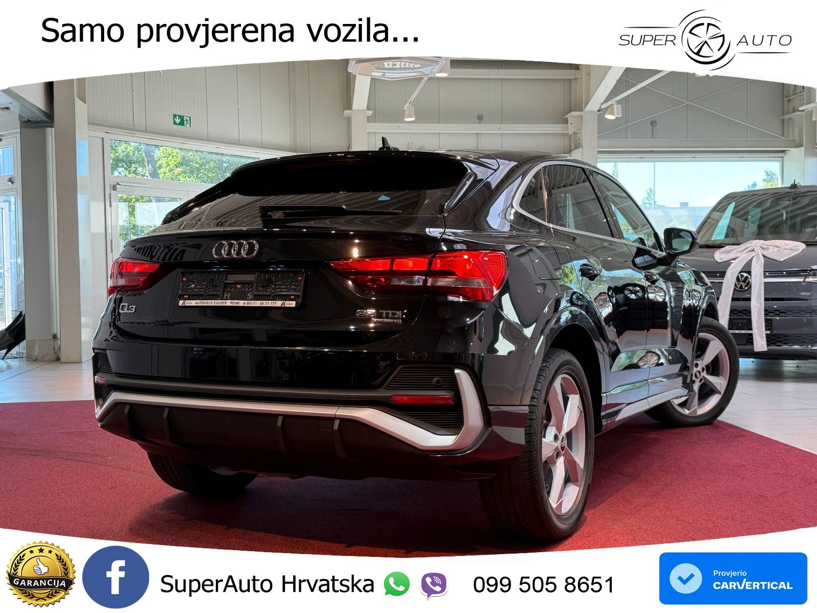 Audi Q3 Sportback 35 TDI (150 KS) quattro S tronic S line