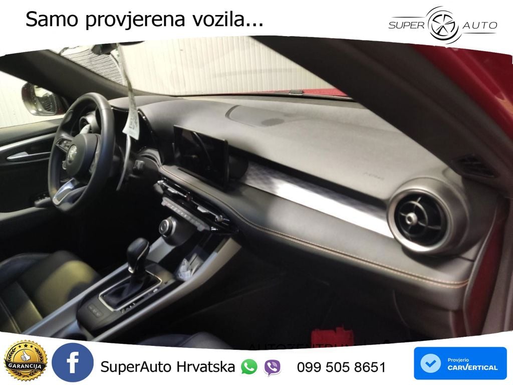 Alfa Romeo Tonale 1.3 T MultiAir (280 KS) Plug-in Hybrid eQ4 Automatic ACC+GR SJED+360+PANO