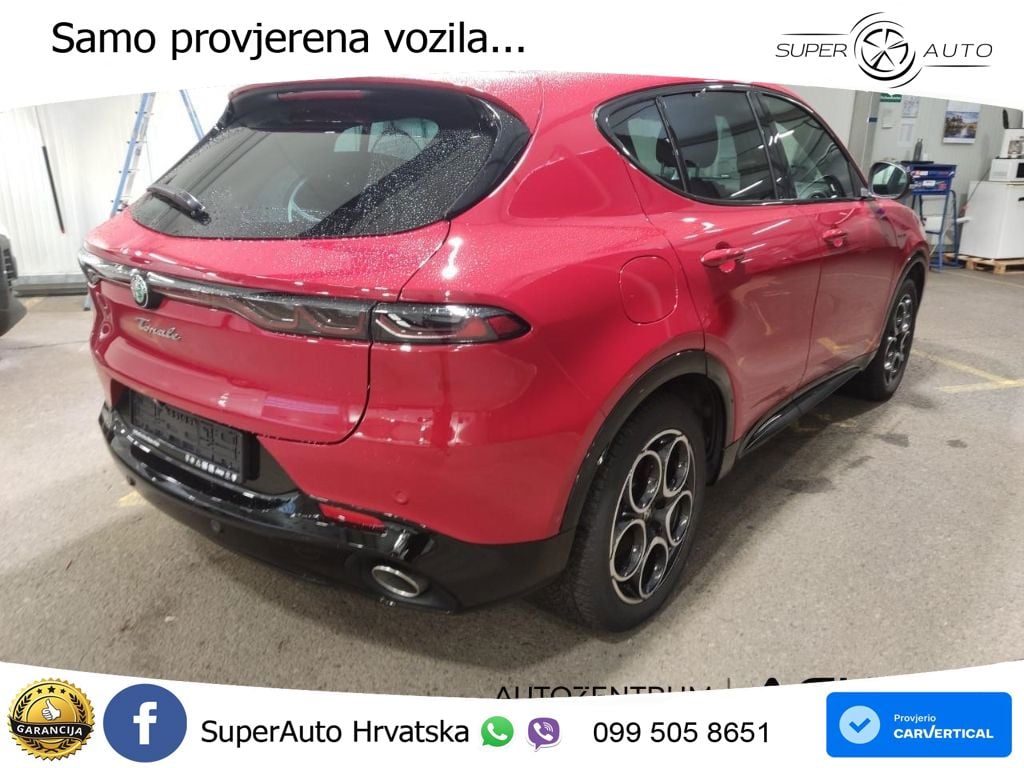 Alfa Romeo Tonale 1.3 T MultiAir (280 KS) Plug-in Hybrid eQ4 Automatic ACC+GR SJED+360+PANO