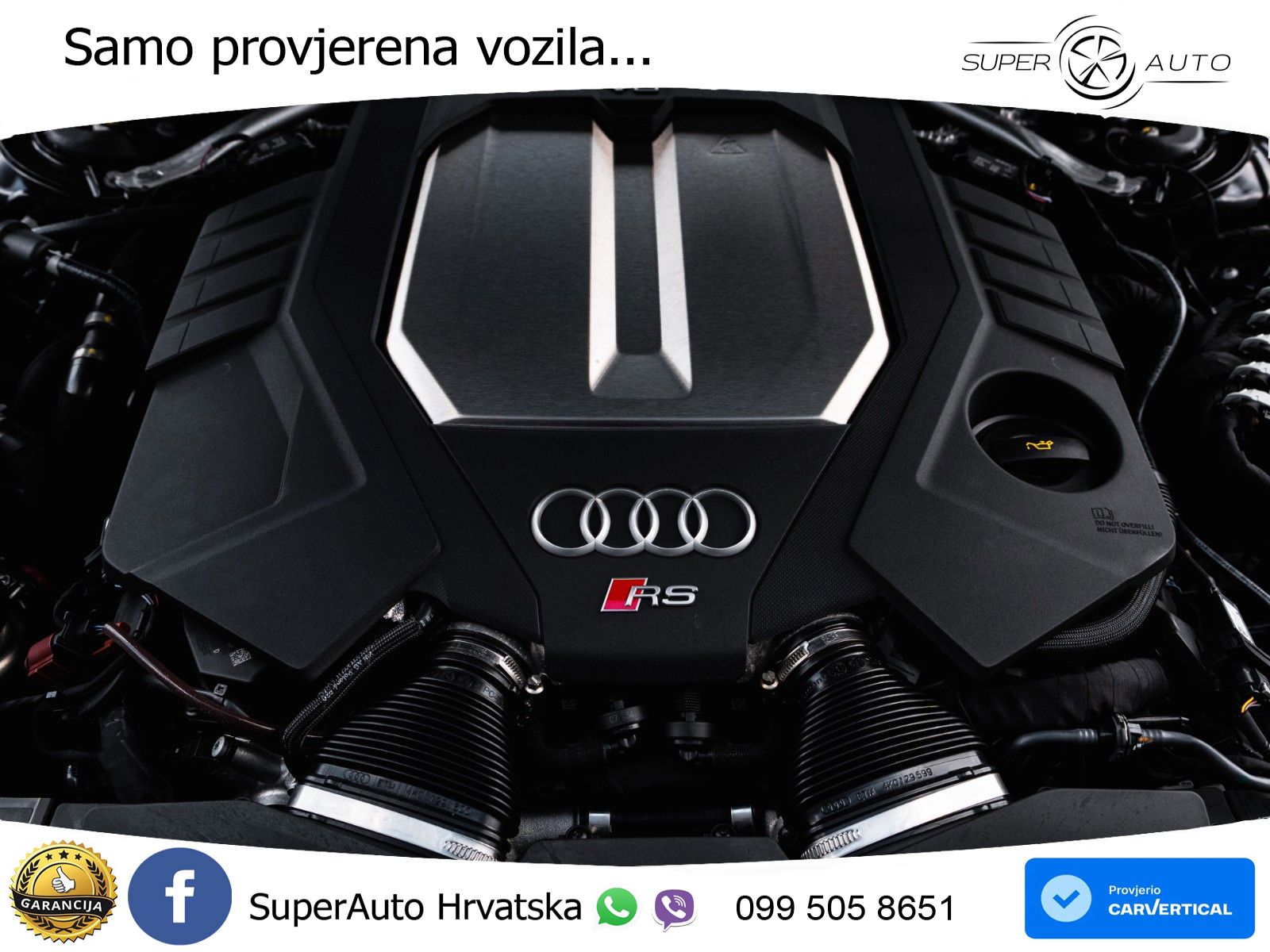 Audi RS6 Avant 4.0 TFSI V8 performance (630 KS)  quattro tiptronic