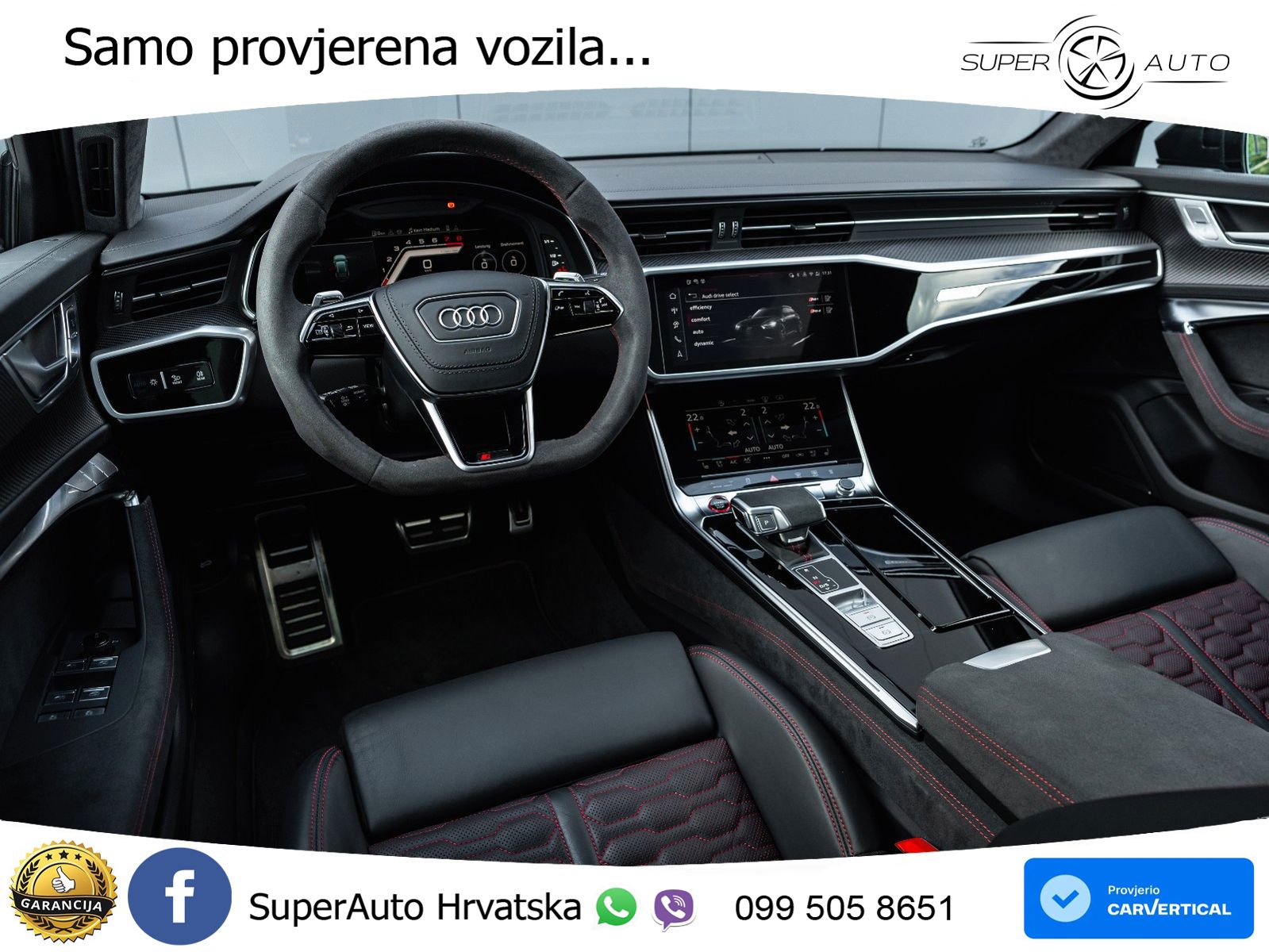 Audi RS6 Avant 4.0 TFSI V8 performance (630 KS)  quattro tiptronic