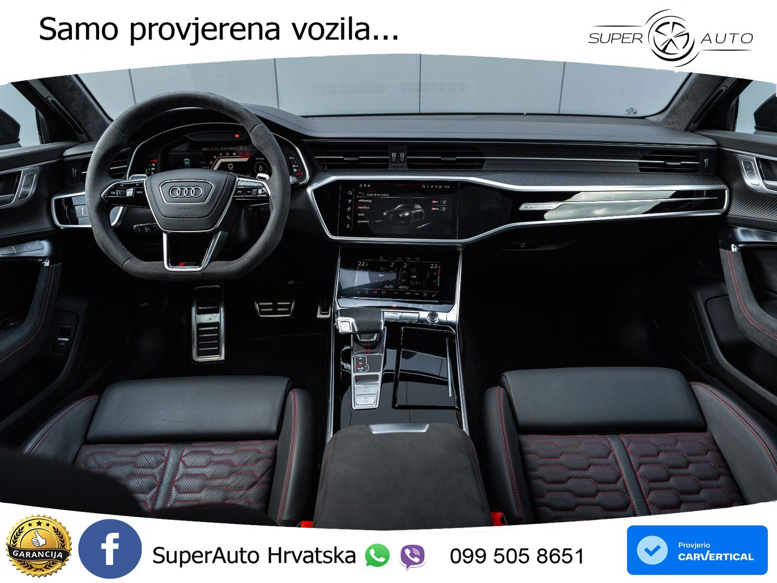 Audi RS6 Avant 4.0 TFSI V8 performance (630 KS)  quattro tiptronic