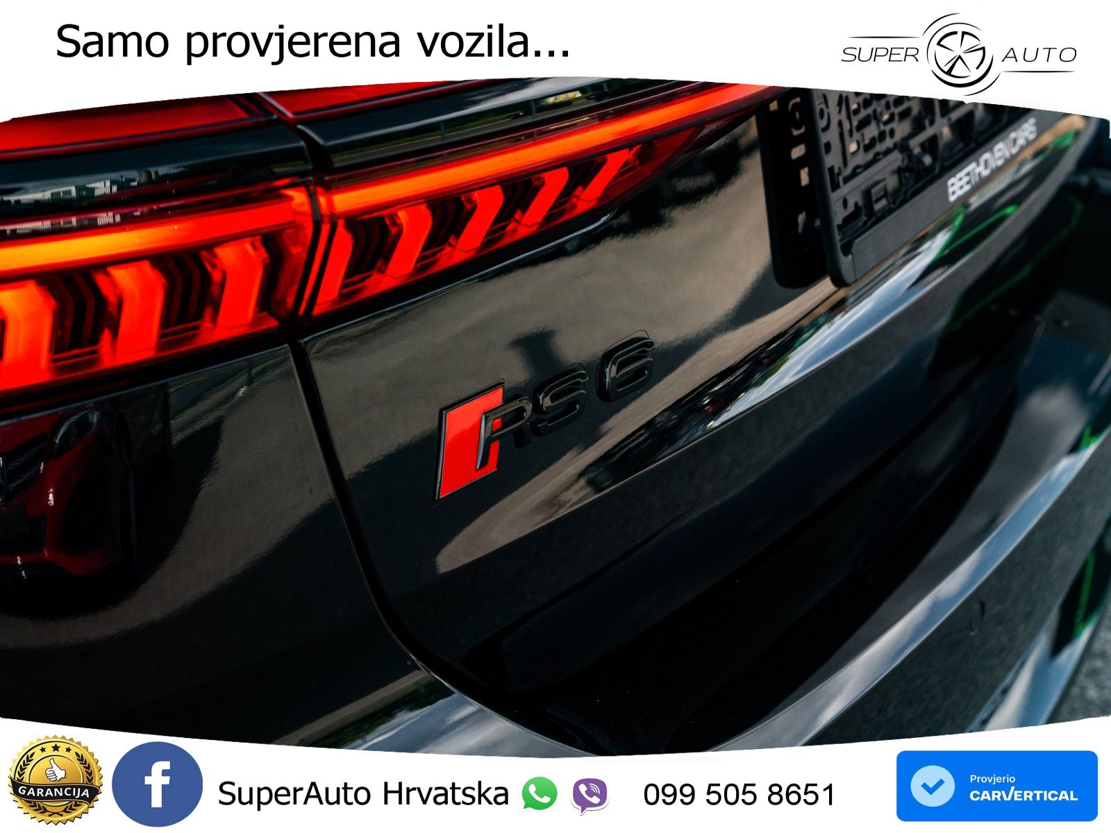 Audi RS6 Avant 4.0 TFSI V8 performance (630 KS)  quattro tiptronic