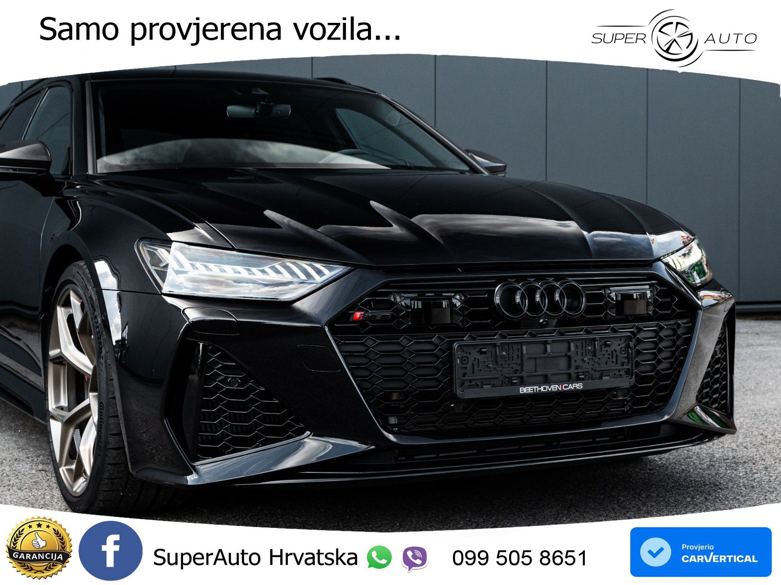 Audi RS6 Avant 4.0 TFSI V8 performance (630 KS)  quattro tiptronic