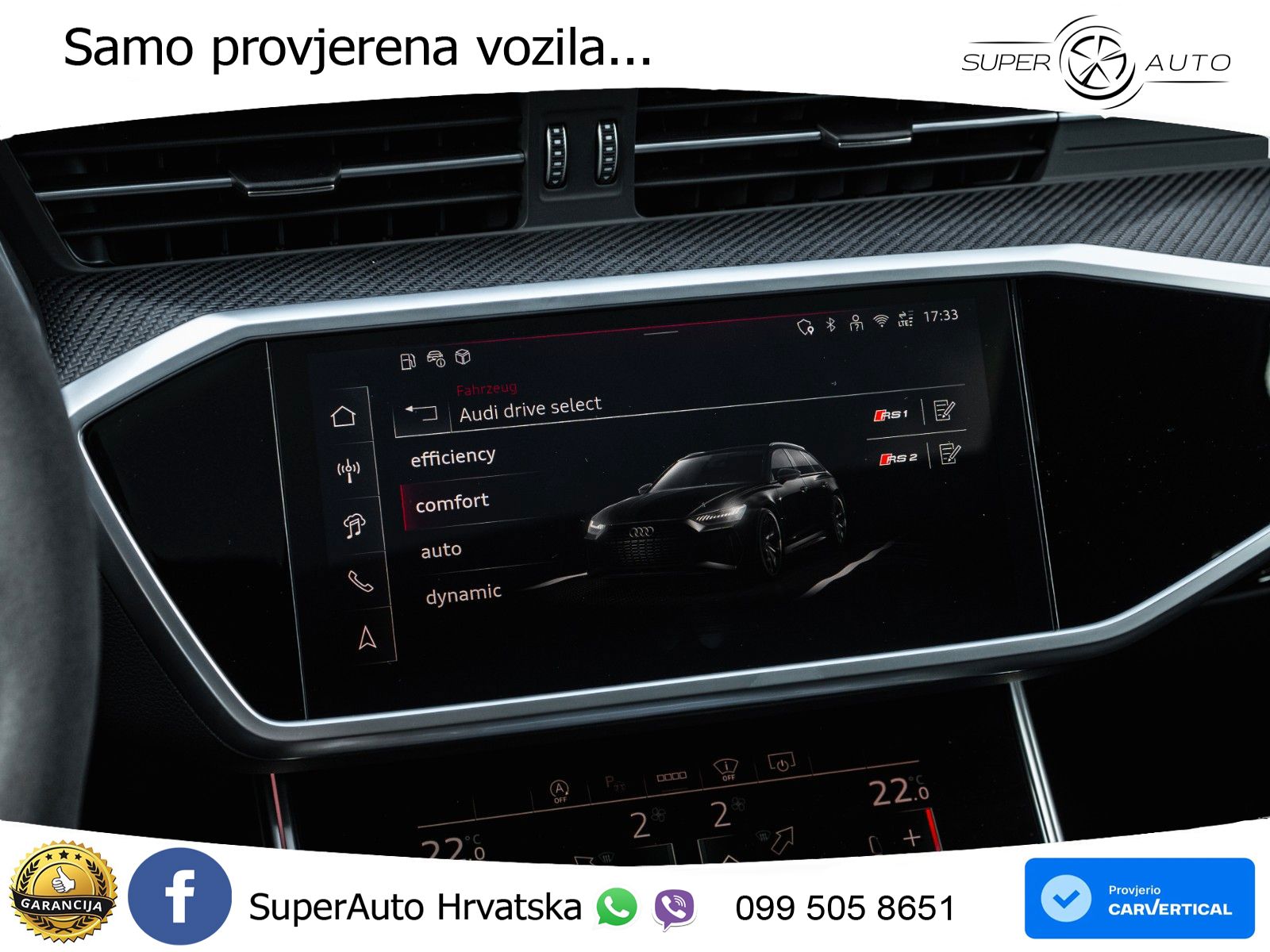 Audi RS6 Avant 4.0 TFSI V8 performance (630 KS)  quattro tiptronic