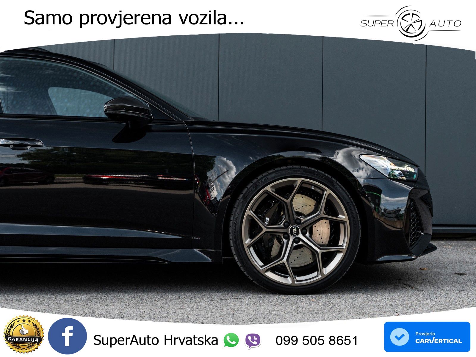 Audi RS6 Avant 4.0 TFSI V8 performance (630 KS)  quattro tiptronic