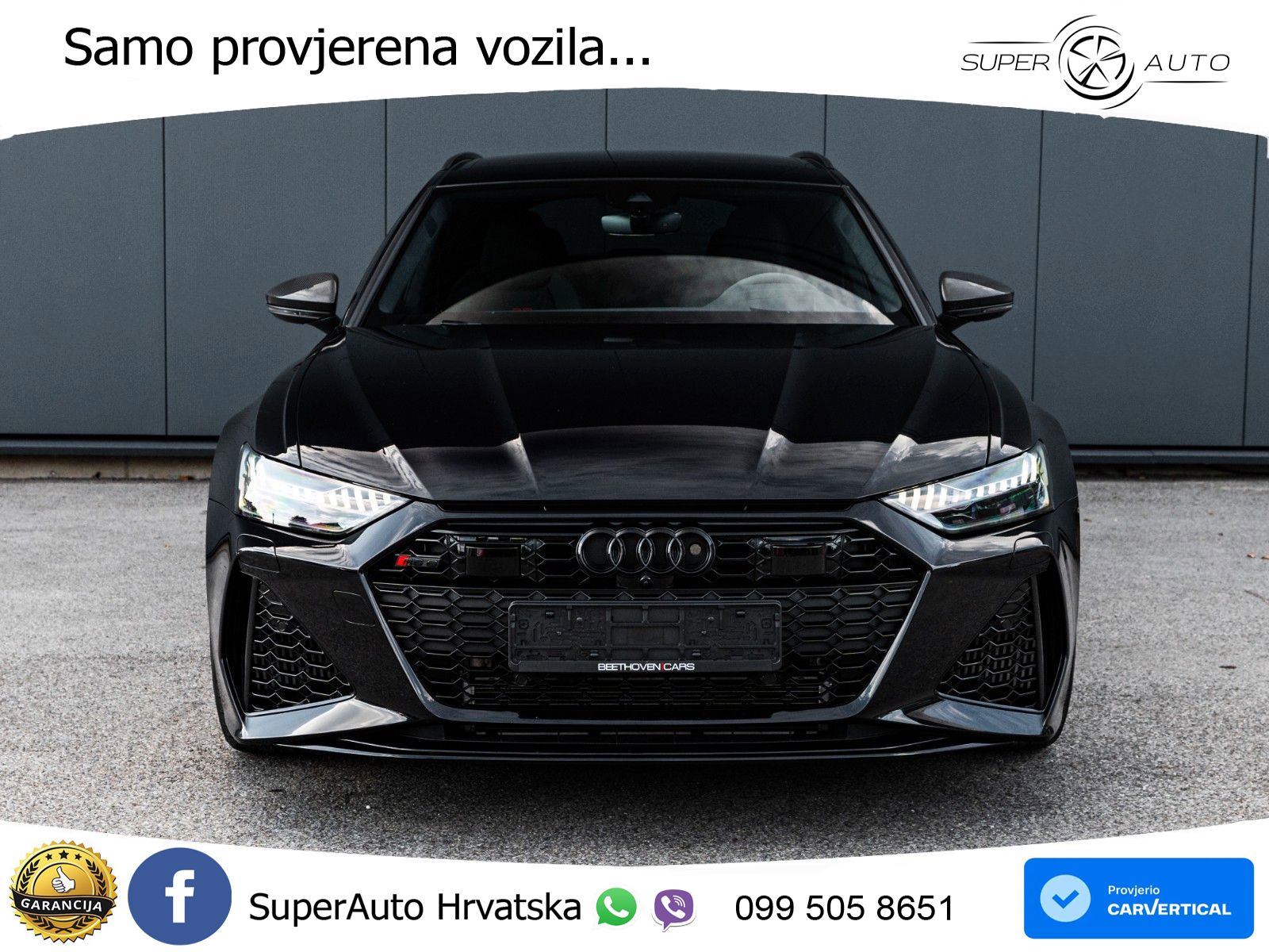 Audi RS6 Avant 4.0 TFSI V8 performance (630 KS)  quattro tiptronic