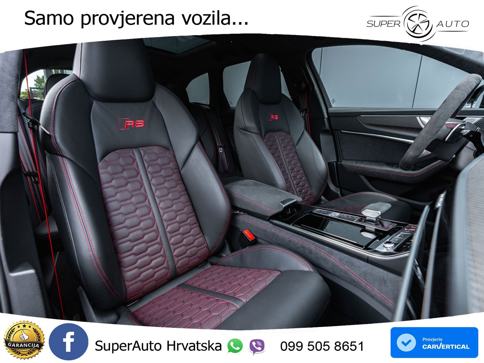Audi RS6 Avant 4.0 TFSI V8 performance (630 KS)  quattro tiptronic