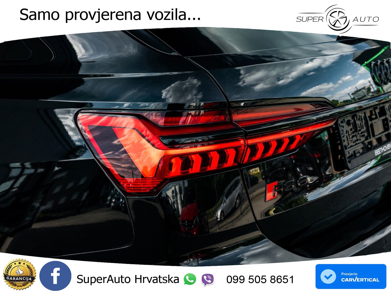 Audi RS6 Avant 4.0 TFSI V8 performance (630 KS)  quattro tiptronic