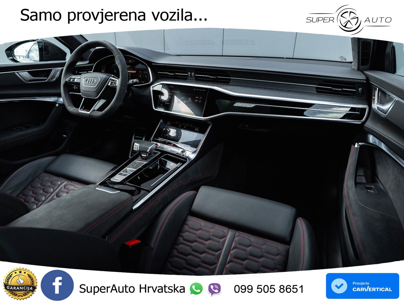 Audi RS6 Avant 4.0 TFSI V8 performance (630 KS)  quattro tiptronic