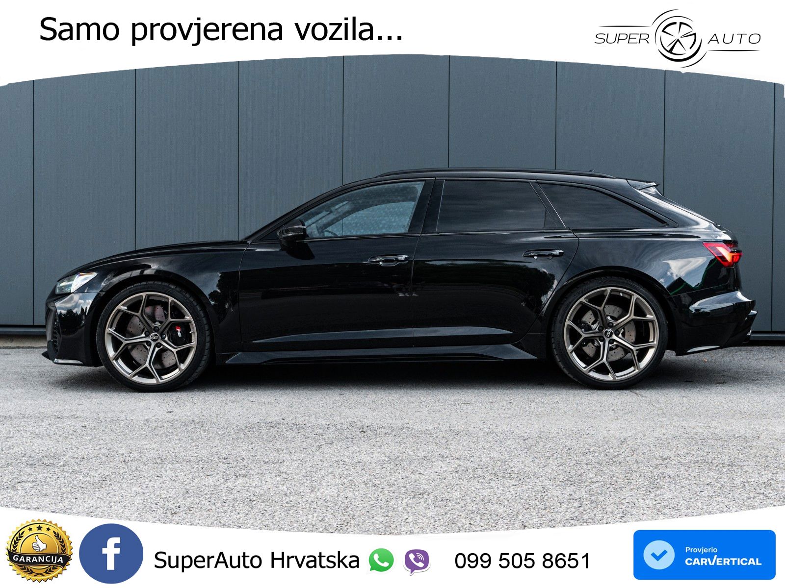 Audi RS6 Avant 4.0 TFSI V8 performance (630 KS)  quattro tiptronic