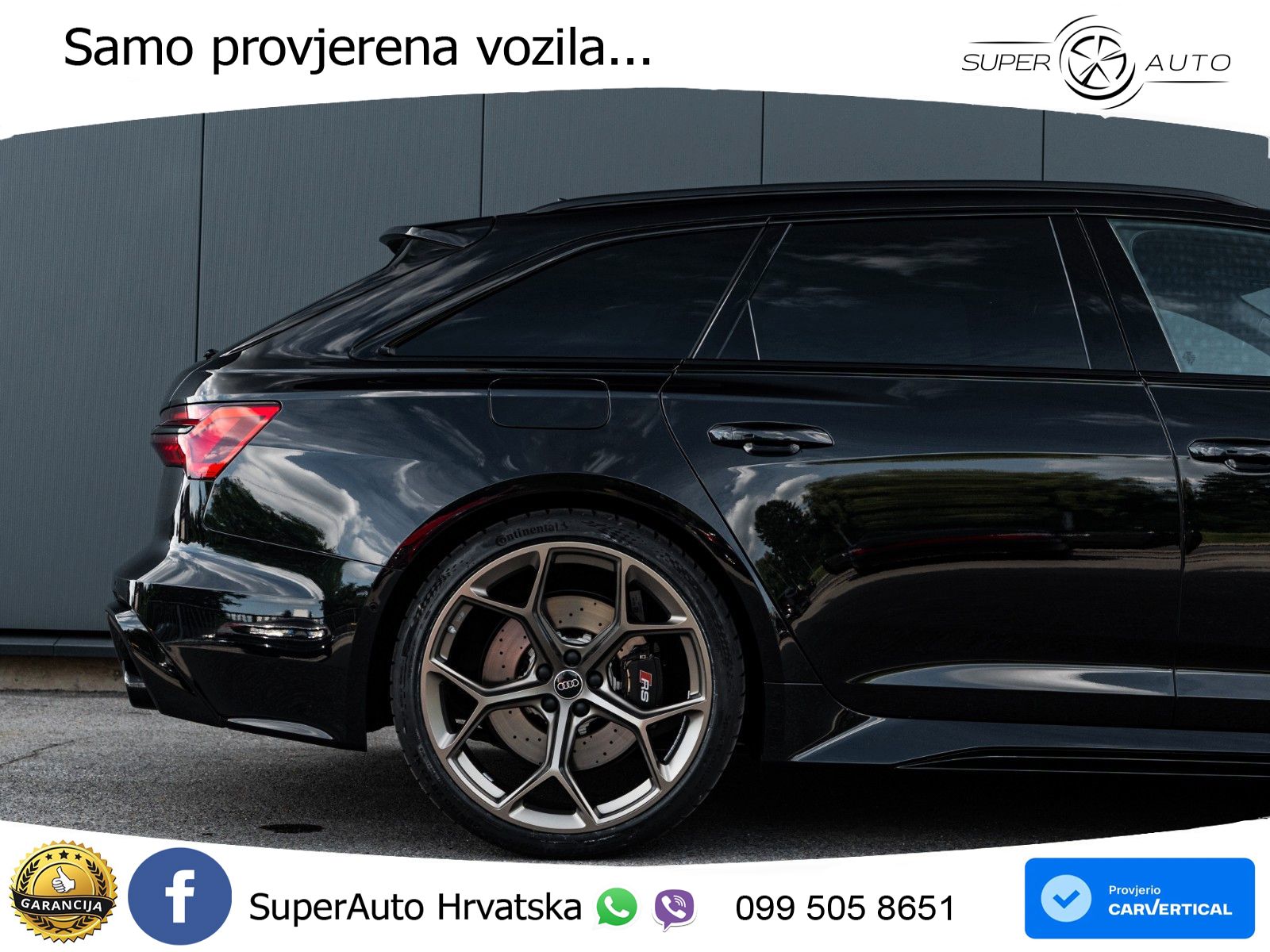 Audi RS6 Avant 4.0 TFSI V8 performance (630 KS)  quattro tiptronic