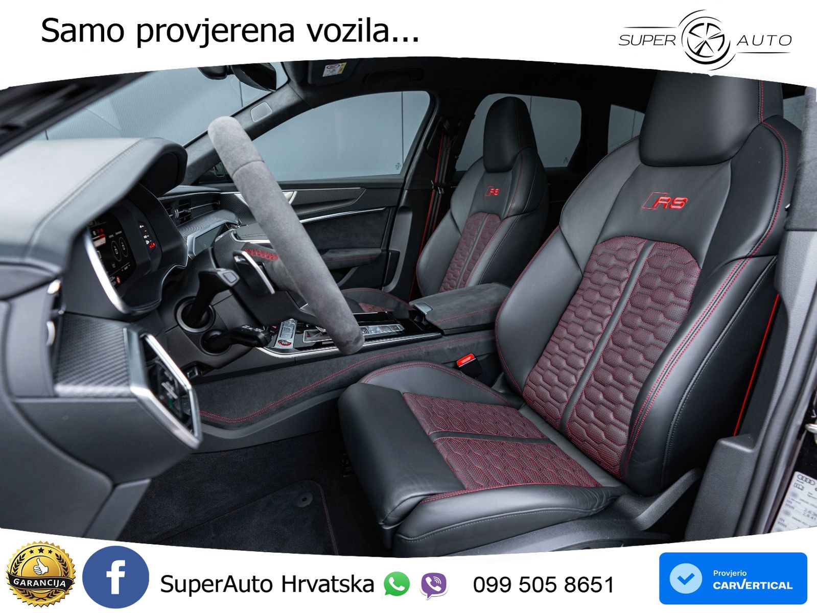 Audi RS6 Avant 4.0 TFSI V8 performance (630 KS)  quattro tiptronic