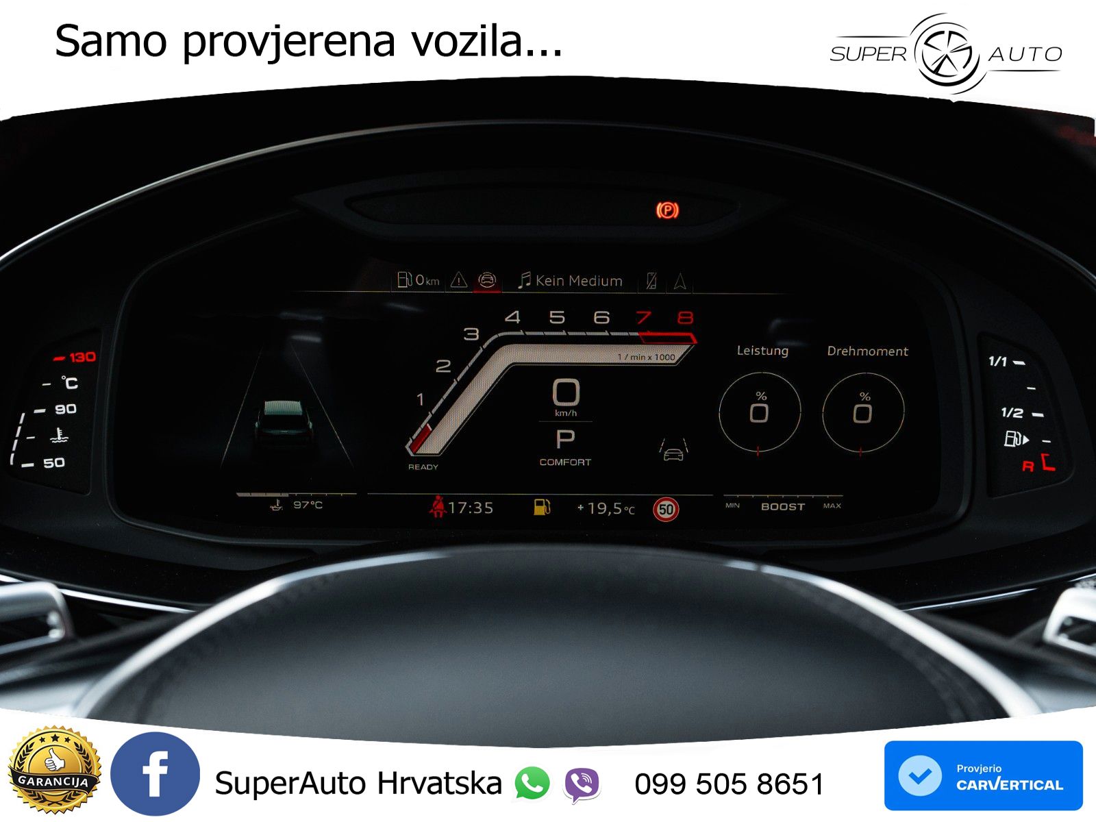 Audi RS6 Avant 4.0 TFSI V8 performance (630 KS)  quattro tiptronic