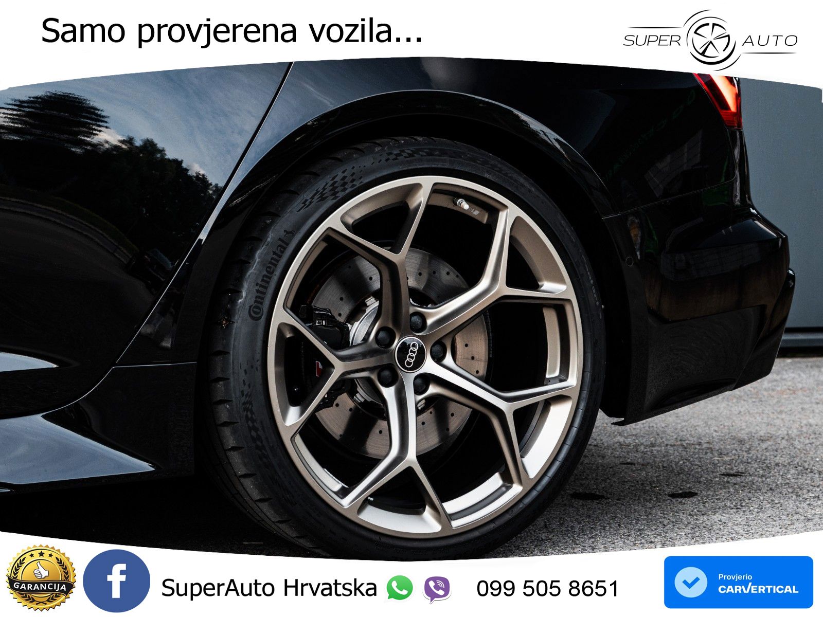 Audi RS6 Avant 4.0 TFSI V8 performance (630 KS)  quattro tiptronic