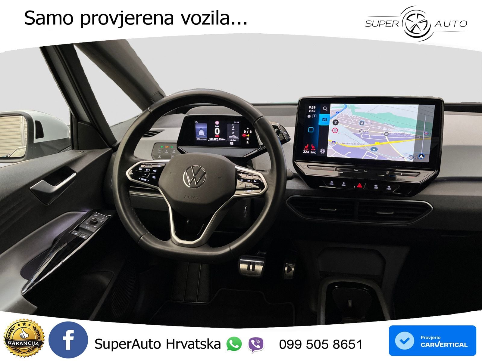 Volkswagen ID.3 Pro 62 kWh (204 KS) LED+GR SJED+ACC