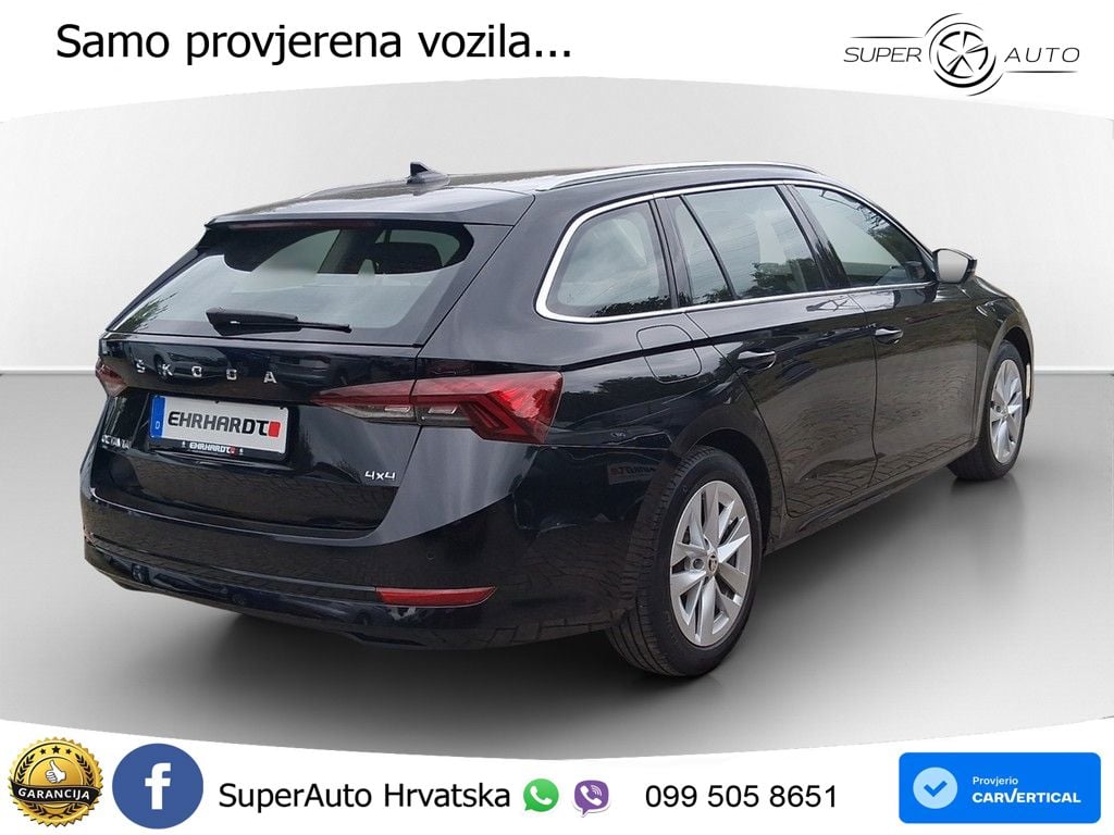 Škoda Octavia Combi 2.0 TDI (150 KS) 4x4 DSG LED+GR SJED+ACC