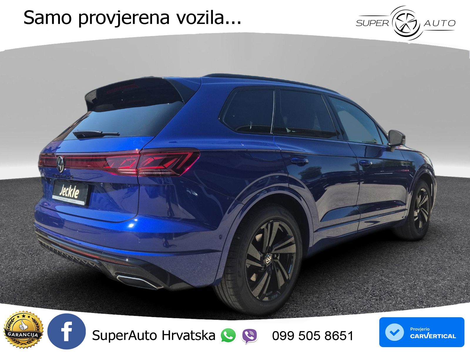 Volkswagen Touareg 3.0 V6 TDI (286 KS) 4MOTION Tiptronic ZRAČNI+ACC+GR SJED+KAM+PANO