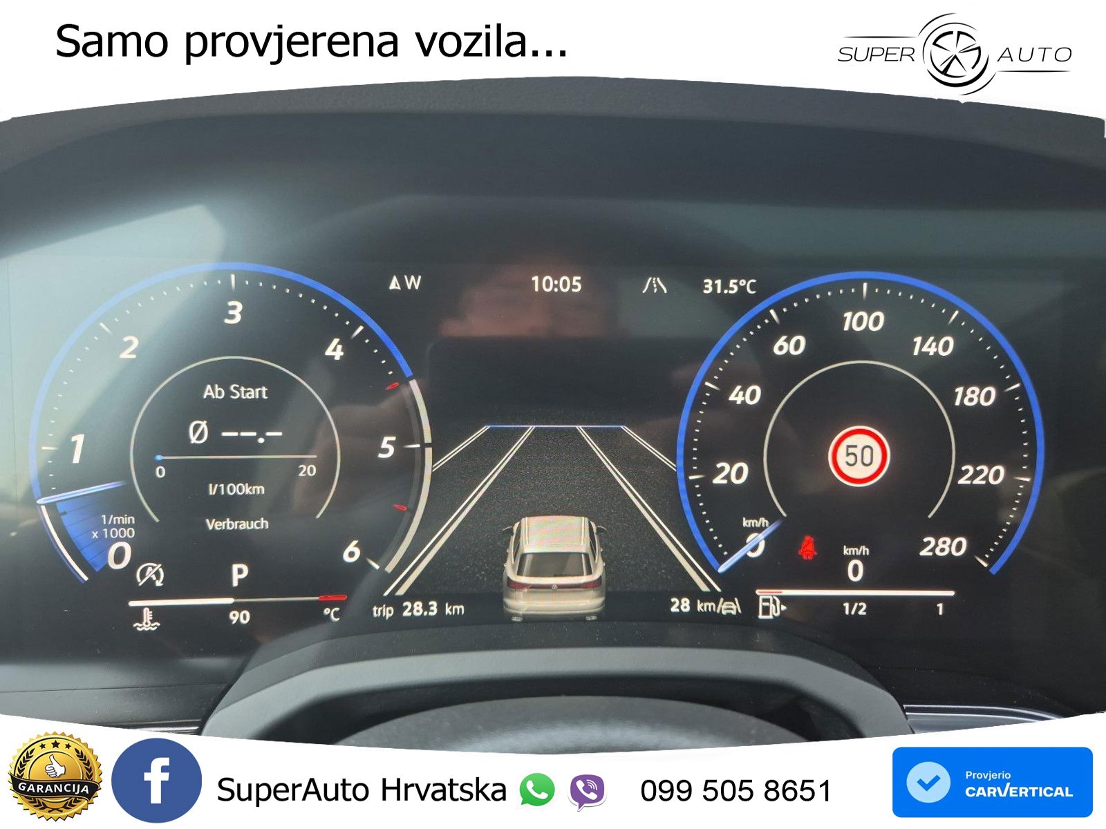 Volkswagen Touareg 3.0 V6 TDI (286 KS) 4MOTION Tiptronic ZRAČNI+ACC+GR SJED+KAM+PANO