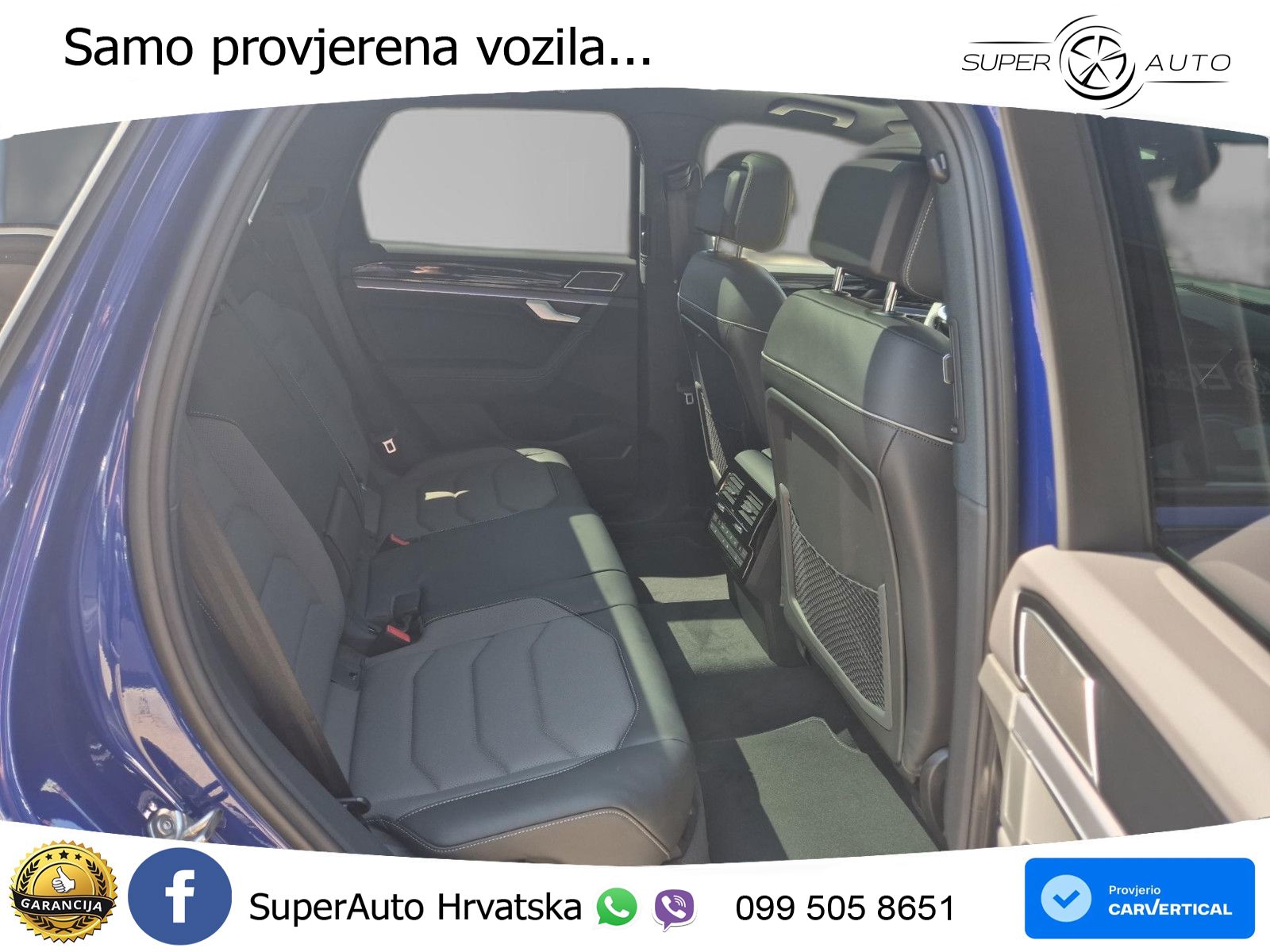 Volkswagen Touareg 3.0 V6 TDI (286 KS) 4MOTION Tiptronic ZRAČNI+ACC+GR SJED+KAM+PANO