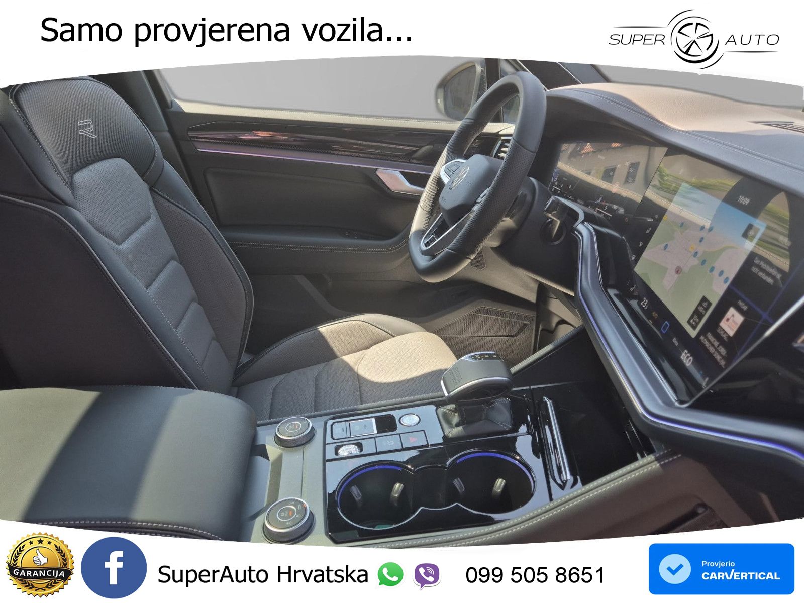 Volkswagen Touareg 3.0 V6 TDI (286 KS) 4MOTION Tiptronic ZRAČNI+ACC+GR SJED+KAM+PANO