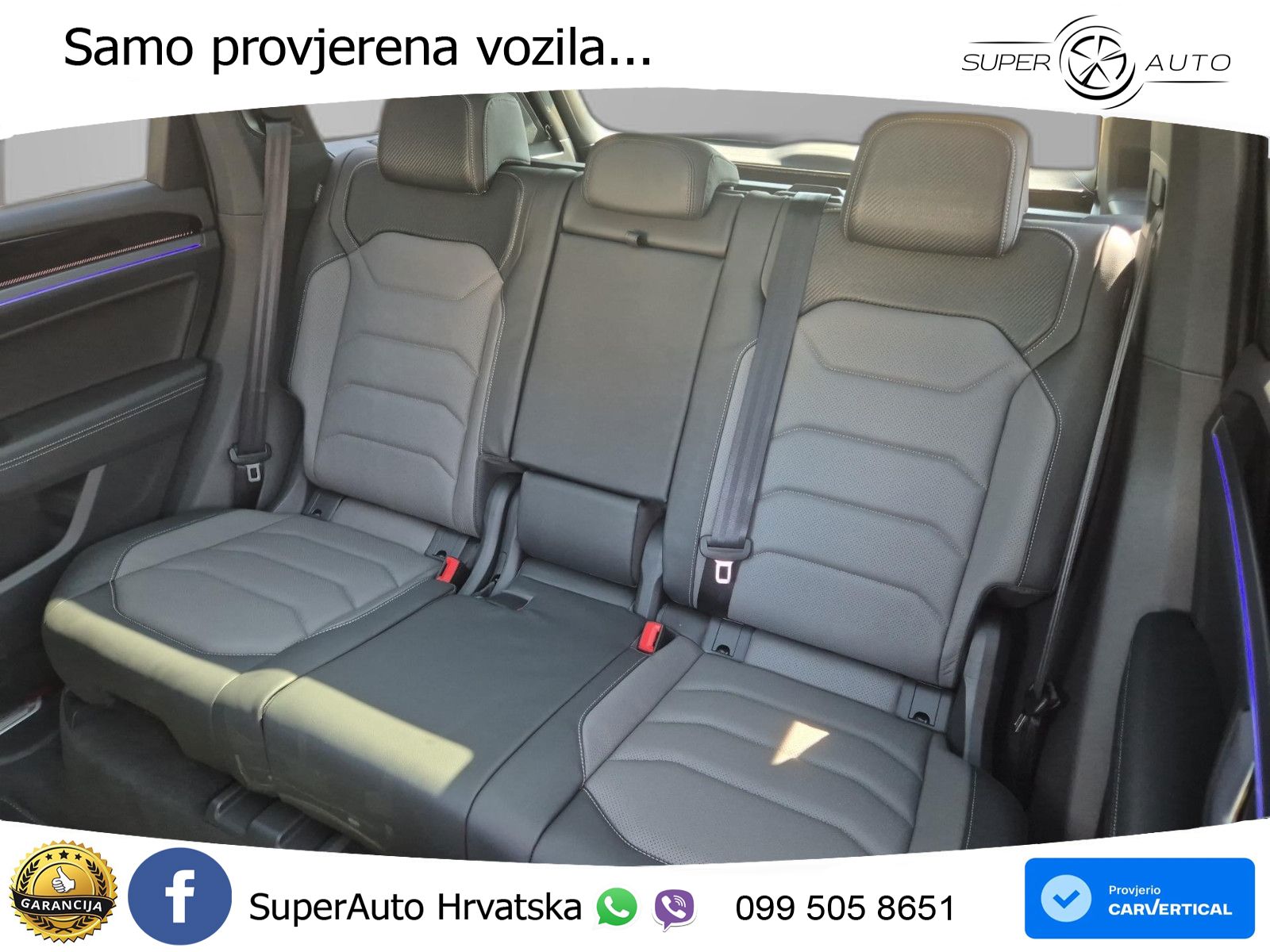 Volkswagen Touareg 3.0 V6 TDI (286 KS) 4MOTION Tiptronic ZRAČNI+ACC+GR SJED+KAM+PANO