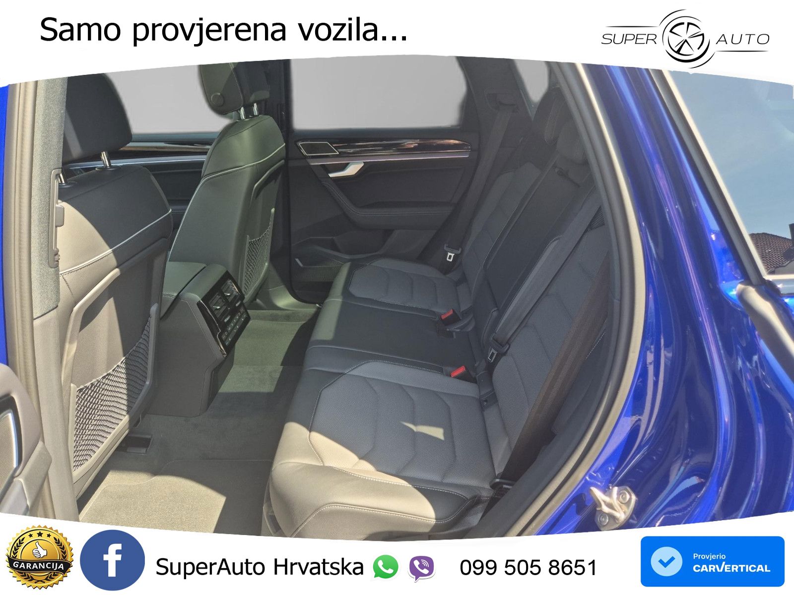 Volkswagen Touareg 3.0 V6 TDI (286 KS) 4MOTION Tiptronic ZRAČNI+ACC+GR SJED+KAM+PANO