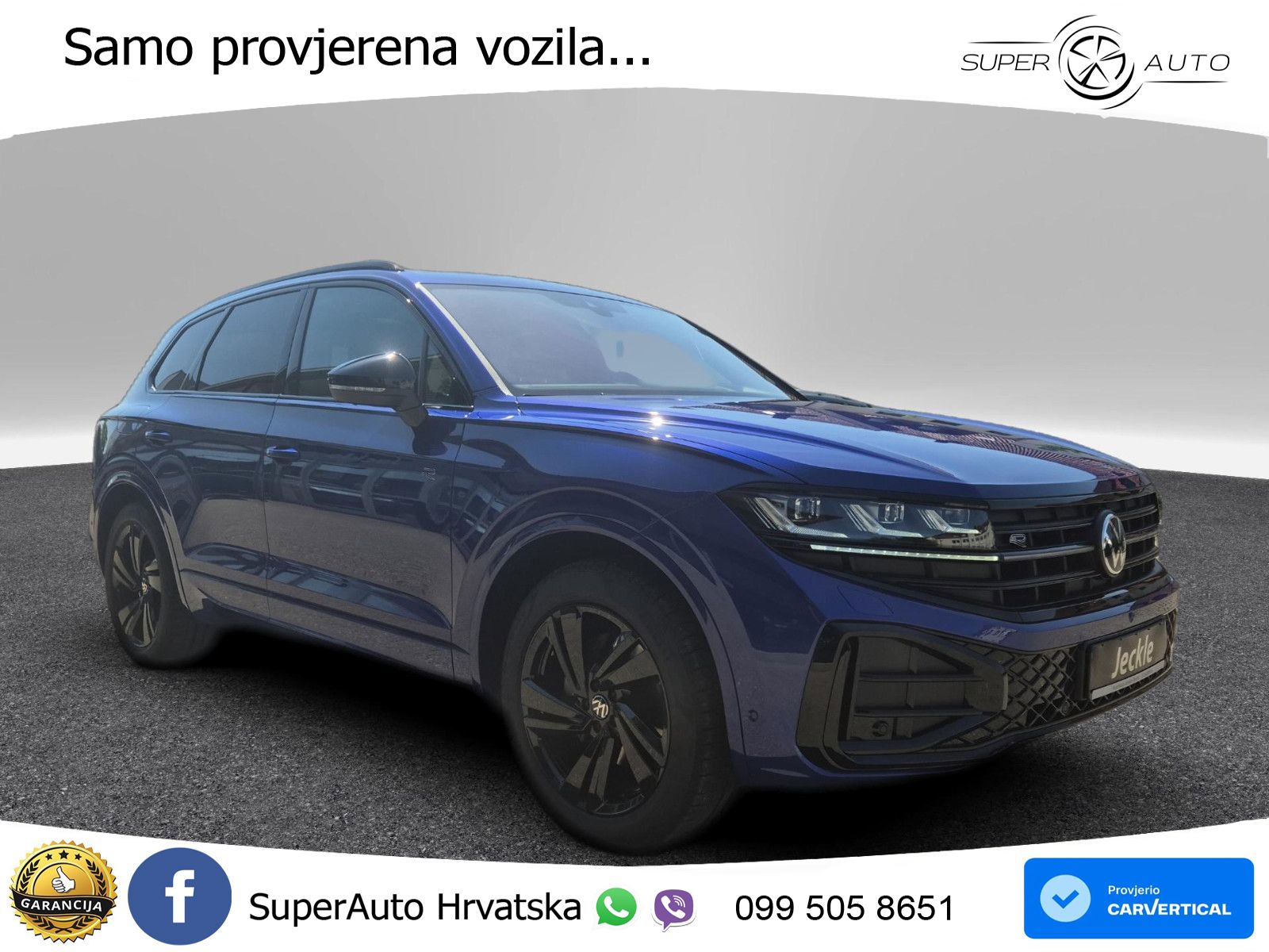Volkswagen Touareg 3.0 V6 TDI (286 KS) 4MOTION Tiptronic ZRAČNI+ACC+GR SJED+KAM+PANO