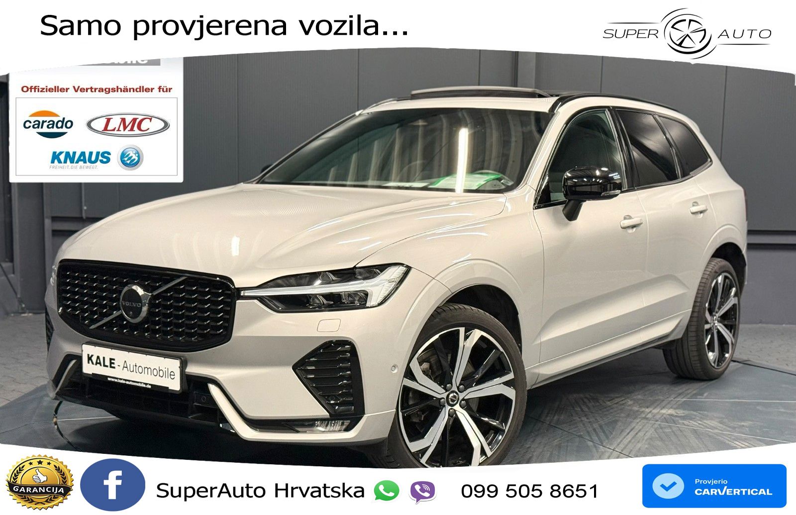 Volvo XC60 B4 Diesel AWD Geartronic ACC+GR SJED+360+PANO