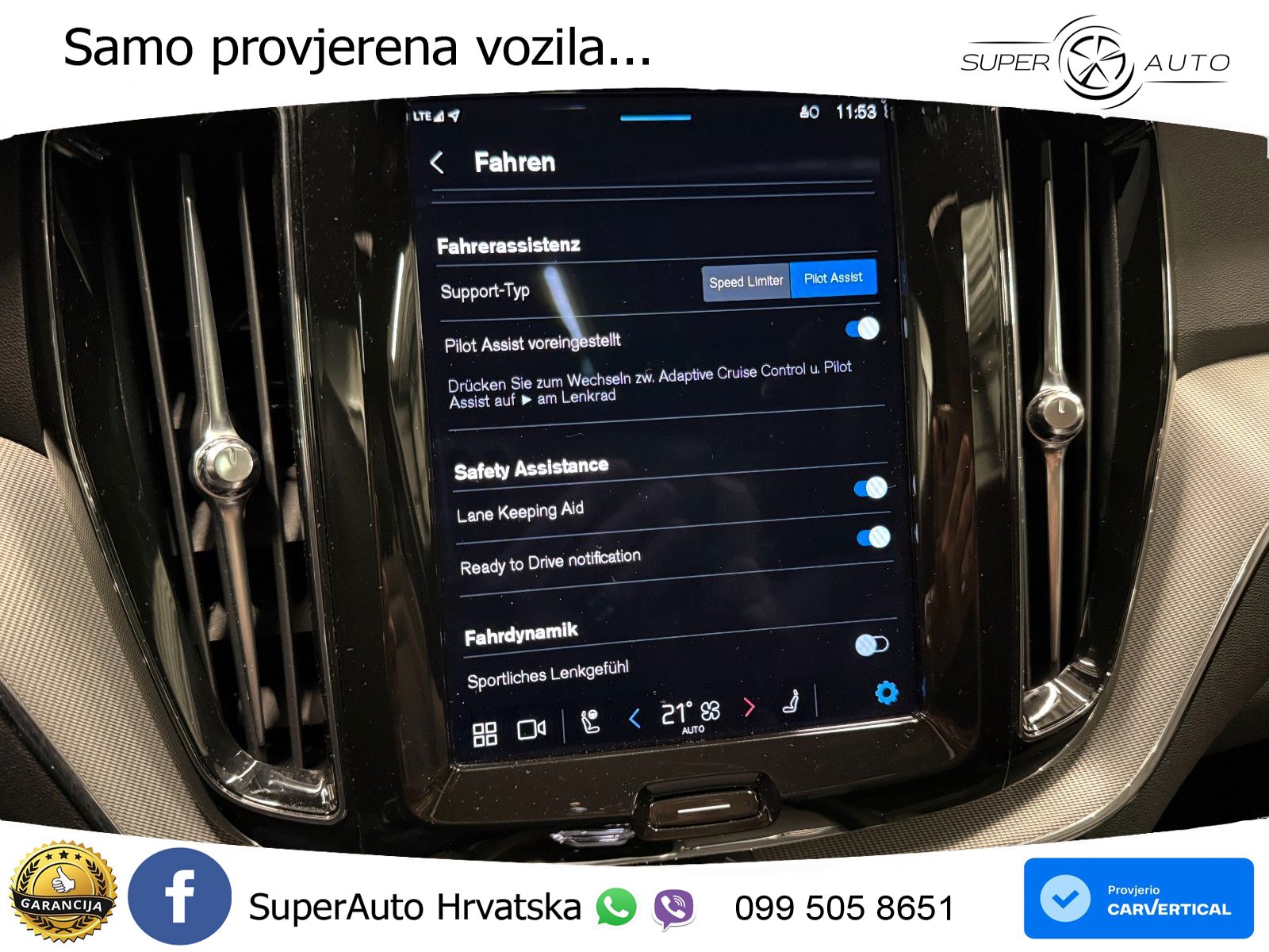 Volvo XC60 B4 Diesel AWD Geartronic ACC+GR SJED+360+PANO