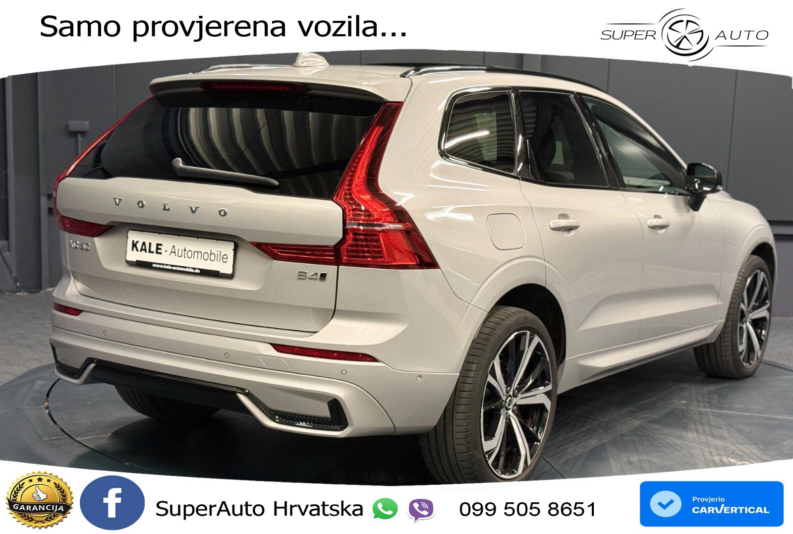 Volvo XC60 B4 Diesel AWD Geartronic ACC+GR SJED+360+PANO