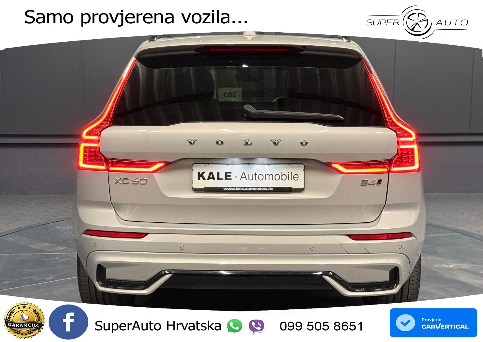 Volvo XC60 B4 Diesel AWD Geartronic ACC+GR SJED+360+PANO