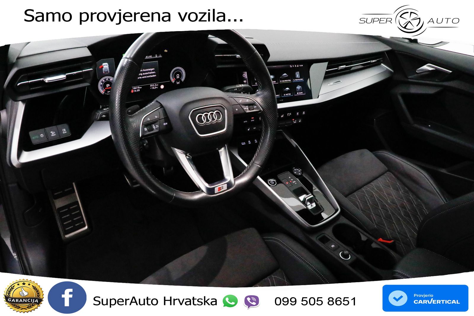 Audi A3 35 TFSI (150 KS) S tronic LED+GR SJED+ACC