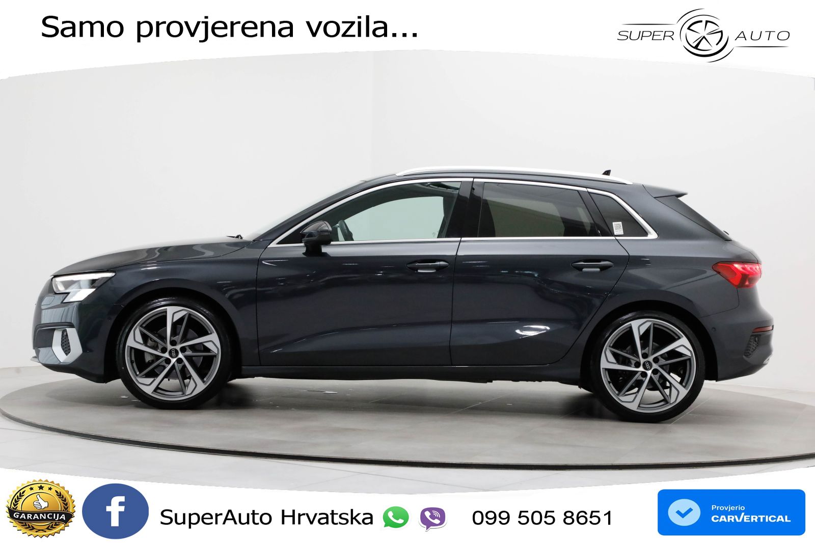 Audi A3 35 TFSI (150 KS) S tronic LED+GR SJED+ACC