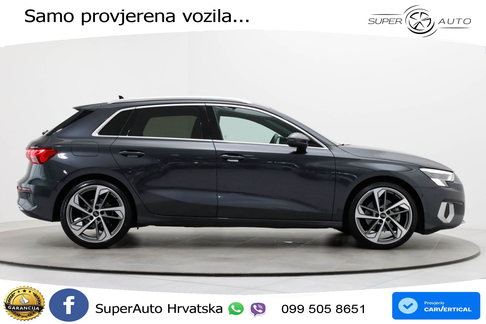Audi A3 35 TFSI (150 KS) S tronic LED+GR SJED+ACC