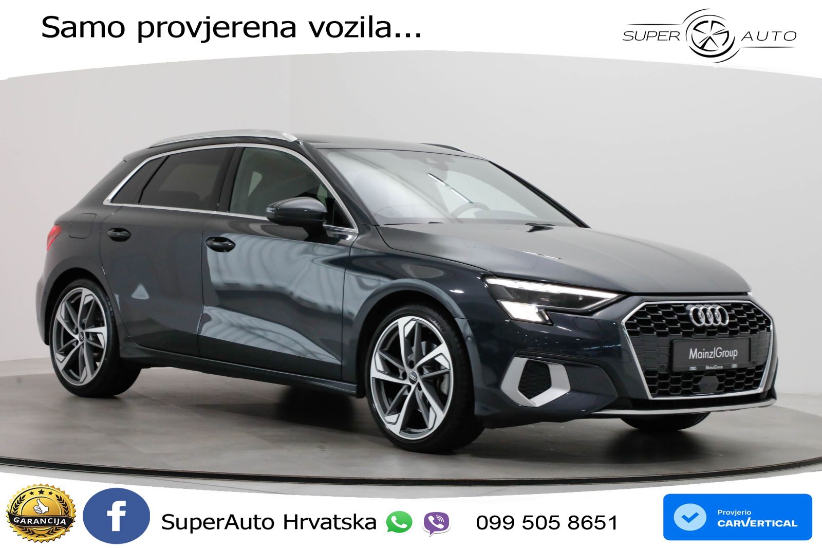 Audi A3 35 TFSI (150 KS) S tronic LED+GR SJED+ACC