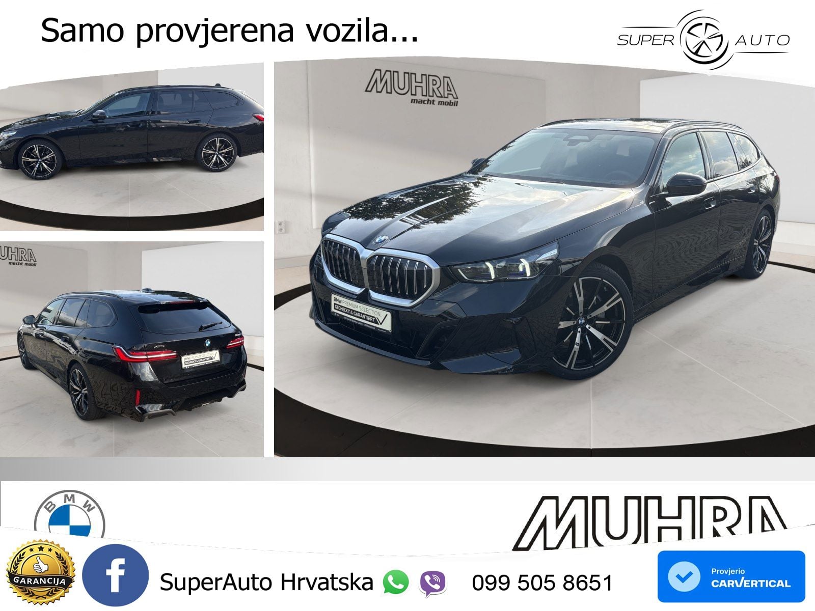BMW 540d Touring (303 KS) xDrive Steptronic M Sport ACC+HEAD+4xGR SJED+360+PANO