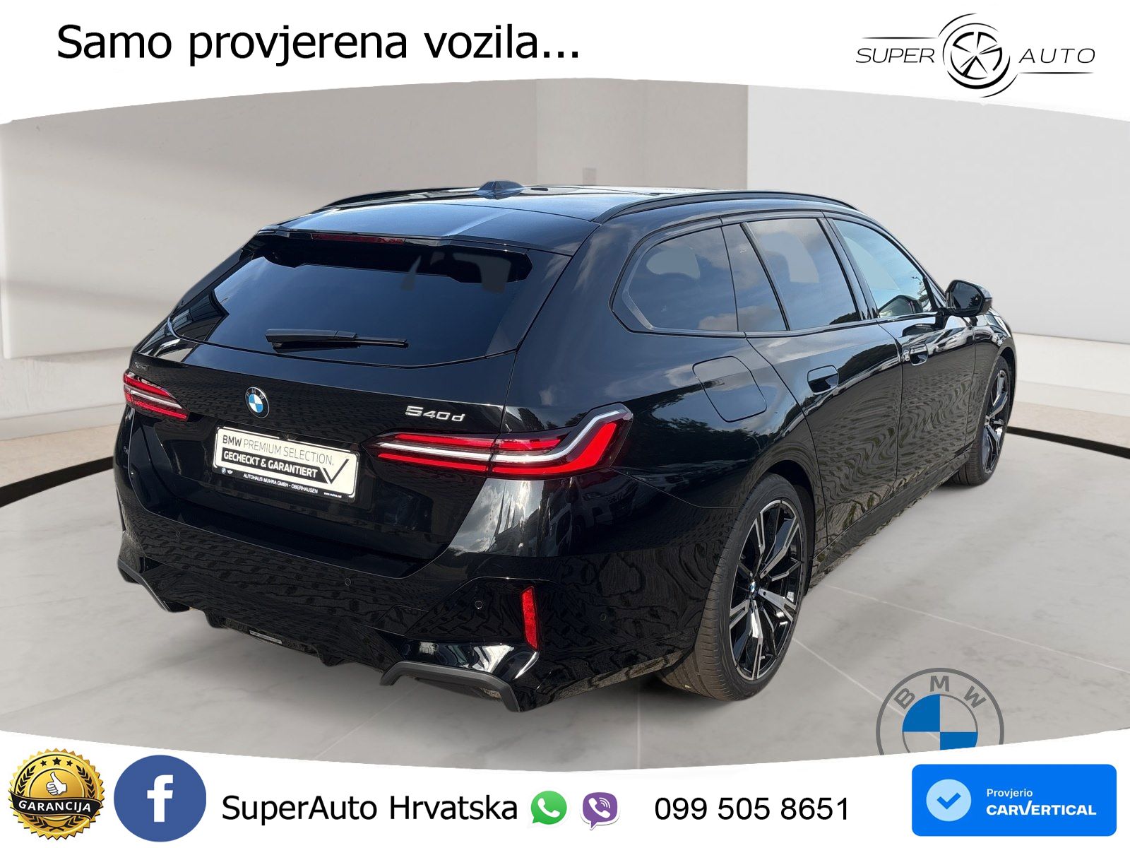 BMW 540d Touring (303 KS) xDrive Steptronic M Sport ACC+HEAD+4xGR SJED+360+PANO