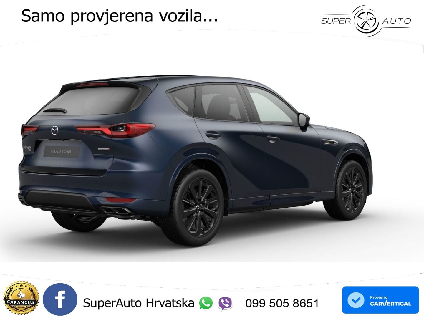 Mazda CX-60 3.3 e-Skyactiv D (254 KS) AWD Automatic LED+GR SJED+ACC